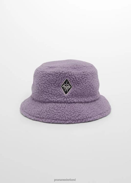 prAna accessoires VP06P705 vrouwen orkaan fleece bucket hat amethist