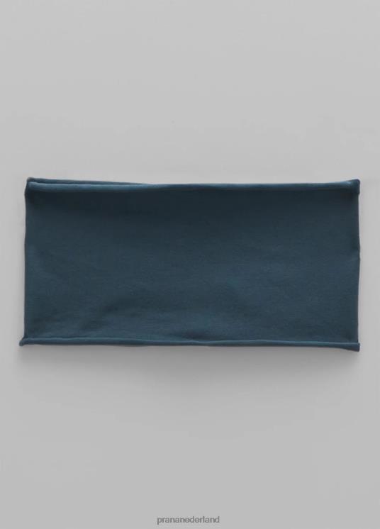 prAna accessoires VP06P750 vrouwen organische hoofdband grijs blauw