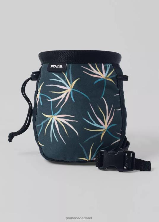 prAna accessoires VP06P747 vrouwen grafische krijtzak zwarte bloei