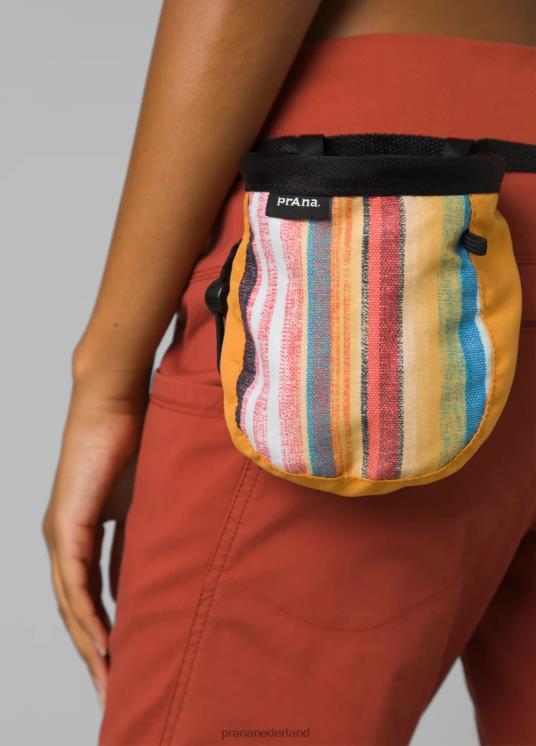 prAna accessoires VP06P748 vrouwen grafische krijtzak baja-streep
