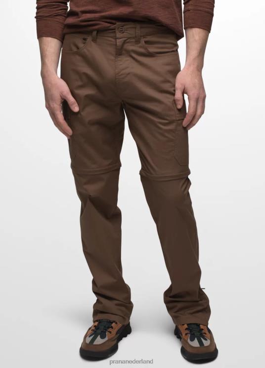 prAna bodems VP06P1009 Heren converteerbare broek met dubbele piek graafschap