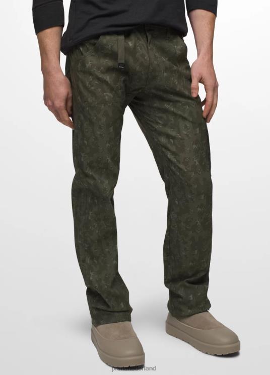 prAna bodems VP06P926 Heren stretch zionbroek ii groenblijvende camouflage
