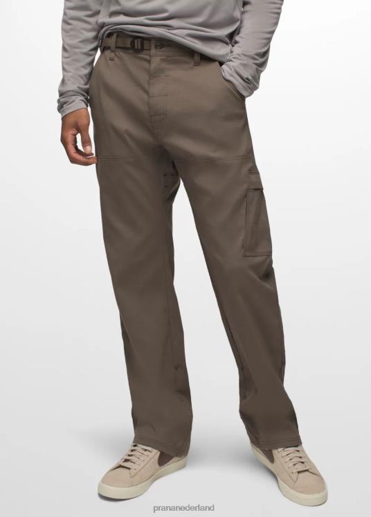 prAna bodems VP06P931 Heren stretch zion-broek modder