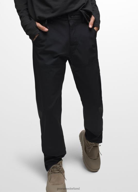 prAna bodems VP06P945 Heren stretch zion aan de broek zwart