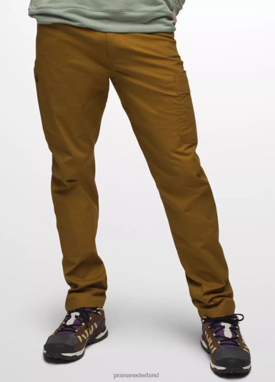 prAna bodems VP06P989 Heren dubbele piek broek antiek brons