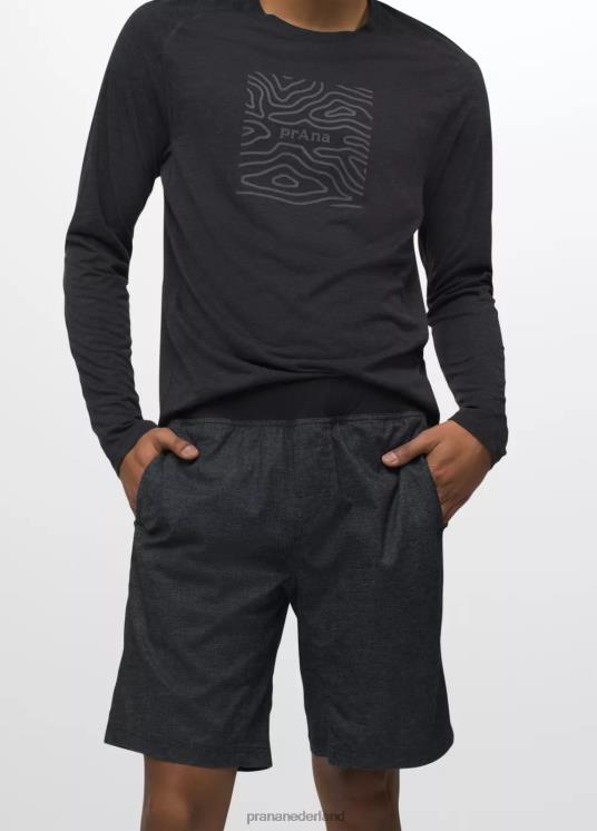 prAna bodems VP06P1019 Heren waha kort zwart