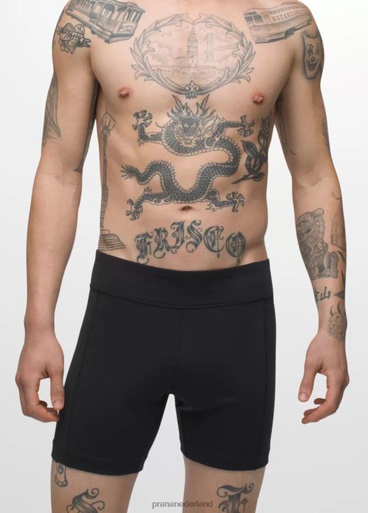 prAna bodems VP06P1038 Heren jd chakara kort zwart