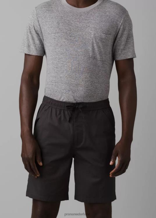 prAna bodems VP06P1058 Heren dubbele piek e-taille kort houtskool