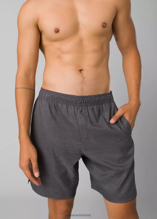 prAna bodems VP06P1064 Heren piek tot kreek kort ii donker ijzeren heide