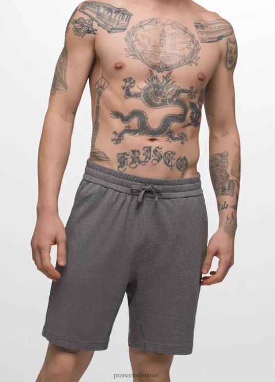 prAna bodems VP06P902 Heren hoogtetracker kort ii grijs gemêleerd