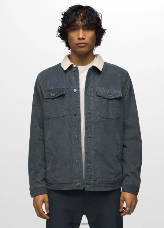 prAna kleding VP06P1068 Heren ashland corduroy jasje blauw verweerd