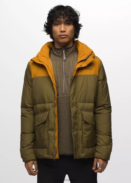 prAna kleding VP06P1082 Heren houten trailjack gekruid kleurblok