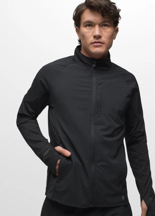 prAna kleding VP06P808 Heren Ice Flow hybride jas zwart