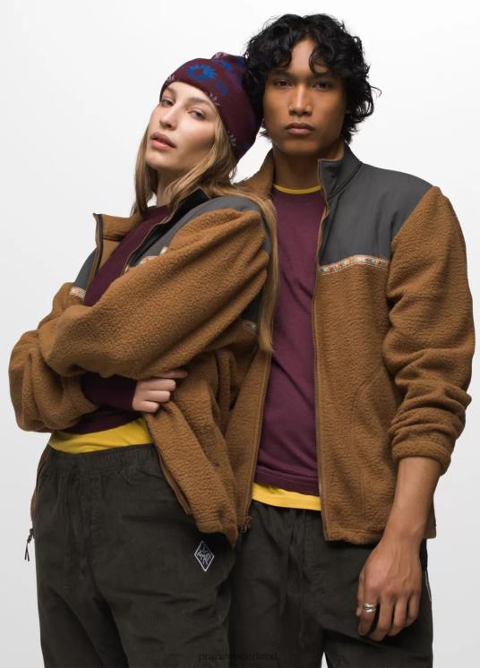 prAna kleding VP06P97 Heren orkaan fz fleece sepia