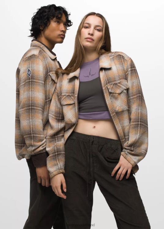 prAna kleding VP06P113 Heren Heritage-flanel met rits graafschap