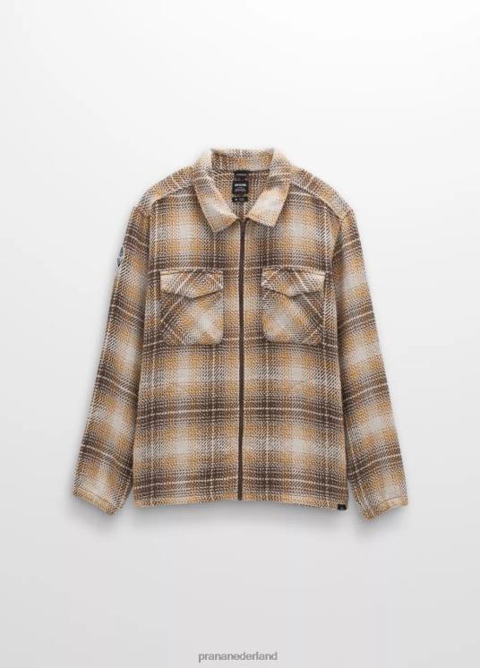 prAna kleding VP06P113 Heren Heritage-flanel met rits graafschap