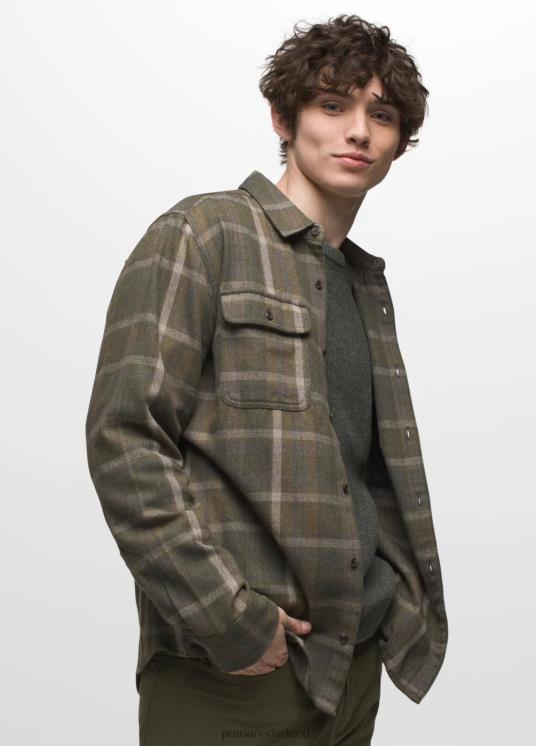 prAna kleding VP06P782 Heren Westbrook flanellen overhemd turf