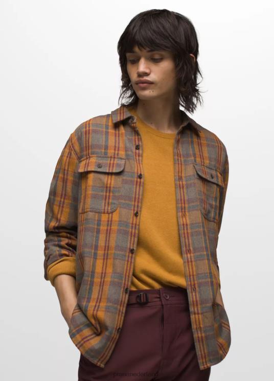 prAna kleding VP06P783 Heren Westbrook flanellen overhemd gekruid
