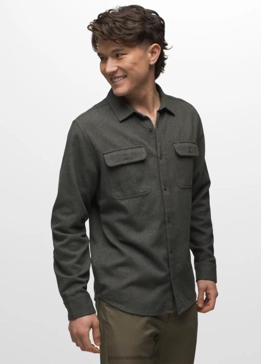 prAna kleding VP06P784 Heren Westbrook flanellen overhemd groenblijvend