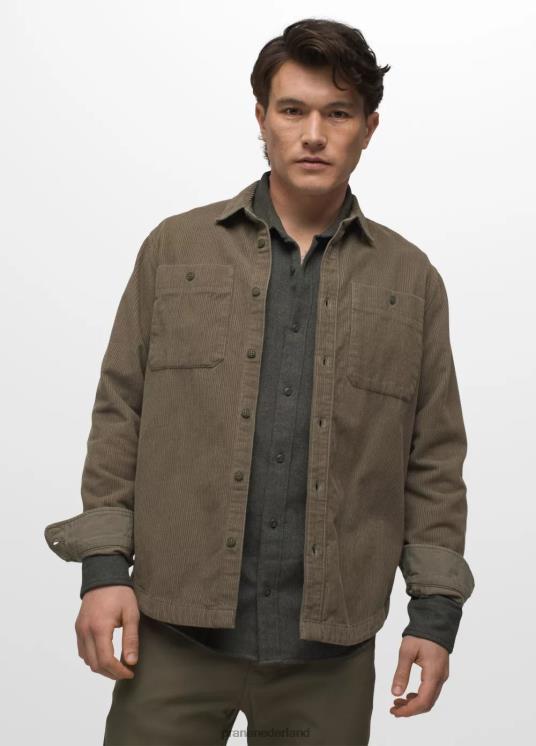 prAna kleding VP06P858 Heren ridgecrest lange mouw leigroen