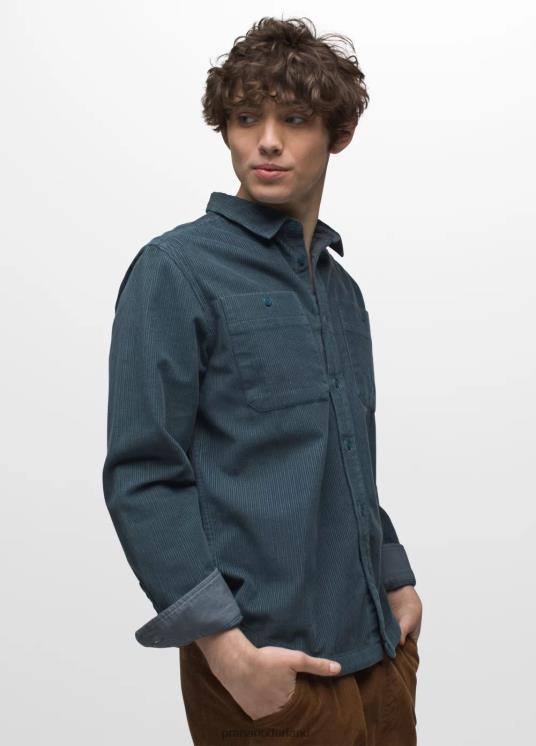 prAna kleding VP06P859 Heren ridgecrest lange mouw diepe sterren