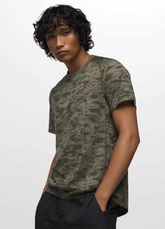 prAna kleding VP06P764 Heren Mission Trails T-shirt met korte mouwen groenblijvende vervaging camouflage