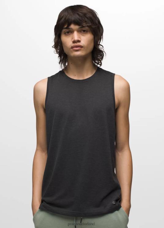 prAna kleding VP06P801 Heren missie routes tank zwarte heide