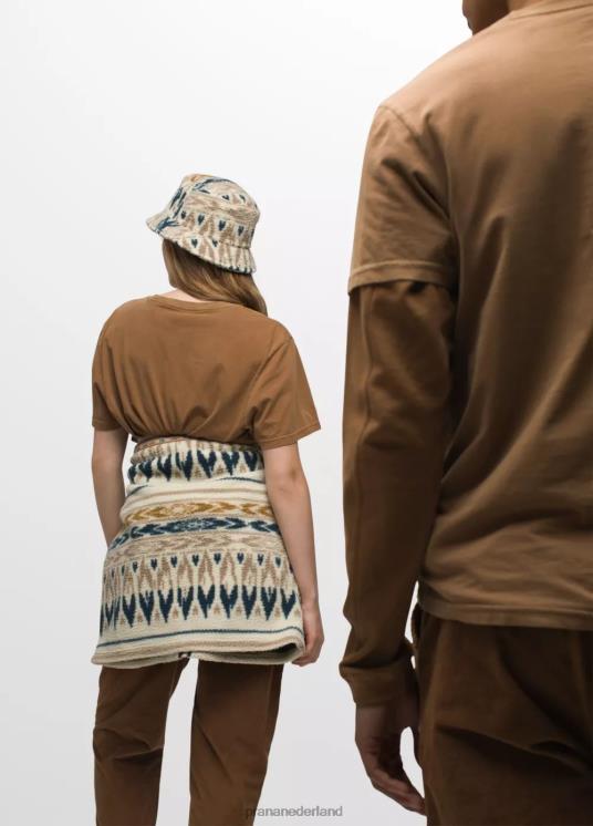 prAna kleding VP06P86 Heren Heritage grafisch T-shirt met korte mouwen sepia