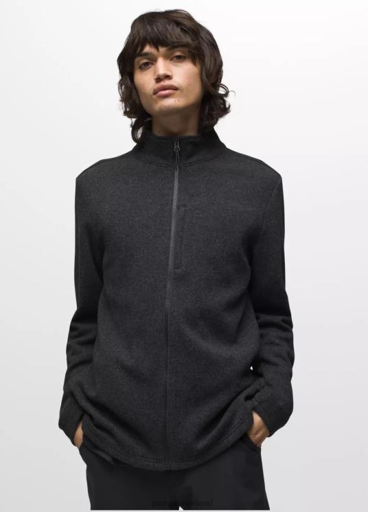prAna kleding VP06P847 Heren routetracker truijack donker ijzeren heide