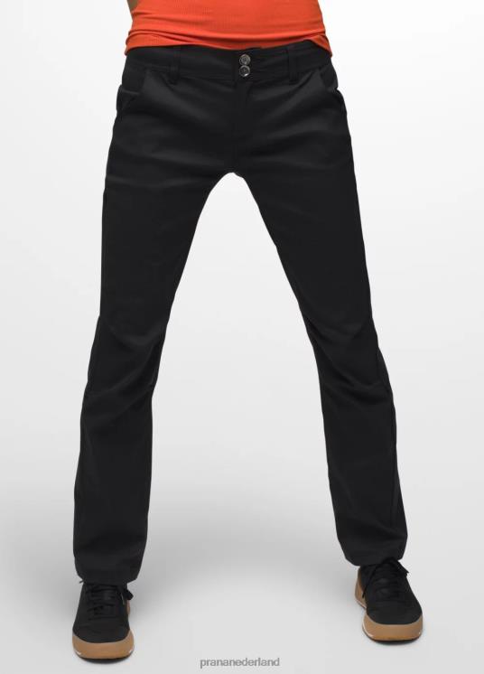 prAna bodems VP06P284 vrouwen halle rechte broek zwart