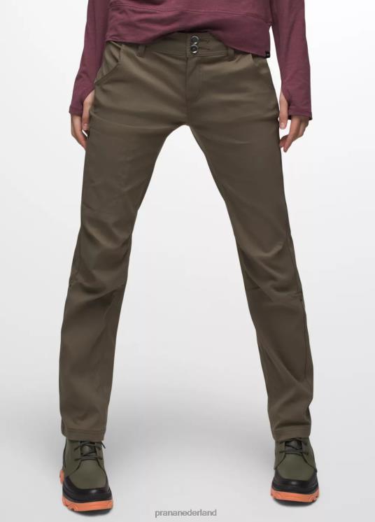prAna bodems VP06P285 vrouwen halle rechte broek leigroen