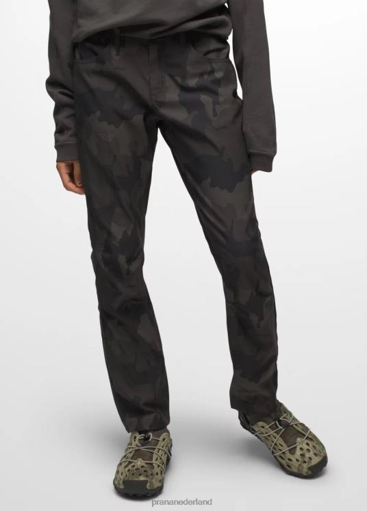 prAna bodems VP06P359 vrouwen halle rechte broek ii houtskool camouflage