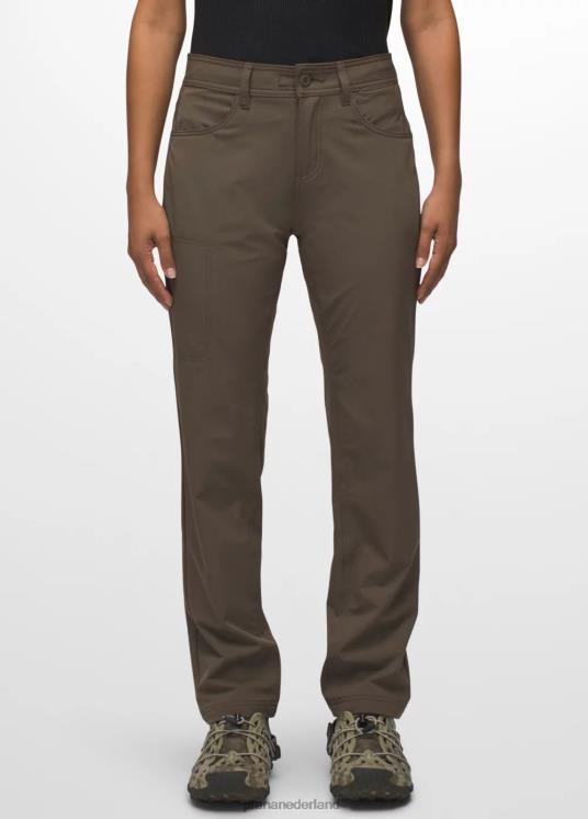 prAna bodems VP06P378 vrouwen halle bij rechte broek leigroen