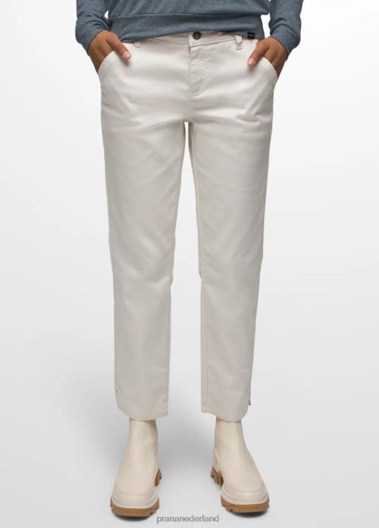 prAna bodems VP06P412 vrouwen cropped chino van Kayla krijt