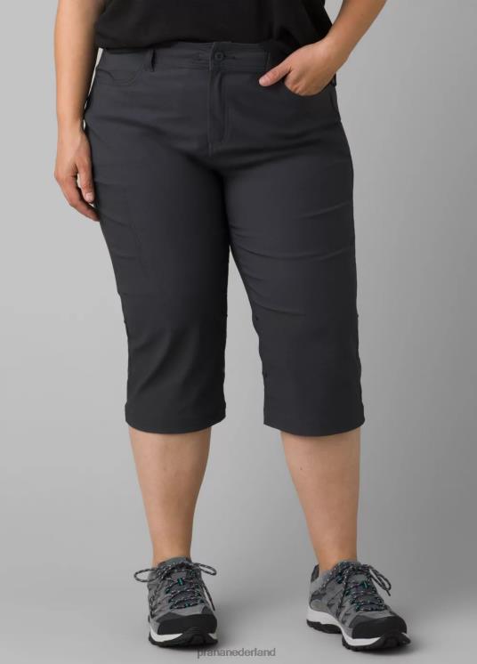 prAna bodems VP06P532 vrouwen halle capri plus ii steenkool