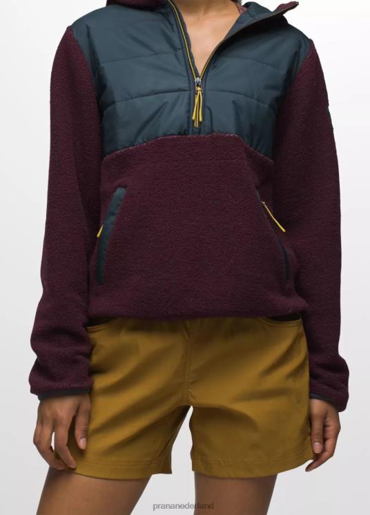 prAna bodems VP06P381 vrouwen halle e-taille kort ii antiek brons