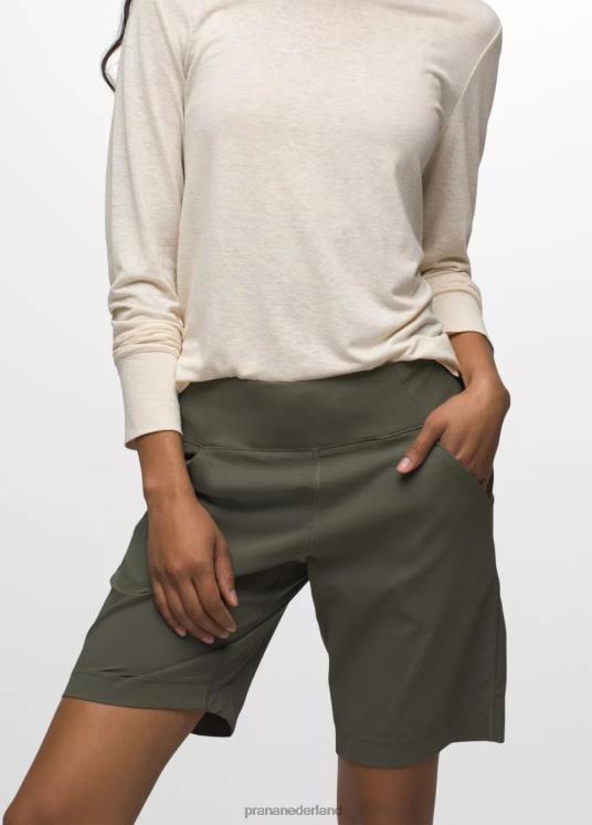 prAna bodems VP06P436 vrouwen koen plat front kort druivenblad