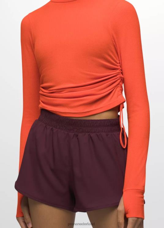 prAna bodems VP06P454 vrouwen piek tot stoep kort moerbei