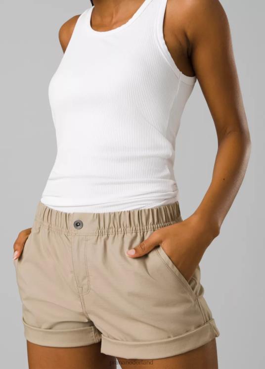 prAna bodems VP06P494 vrouwen dubbele piek kort zandbank