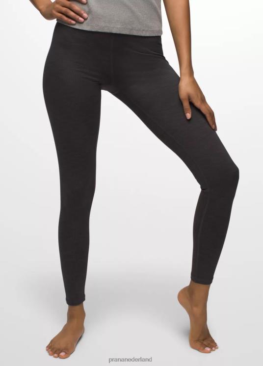 prAna bodems VP06P318 vrouwen becksa legging zwarte heide