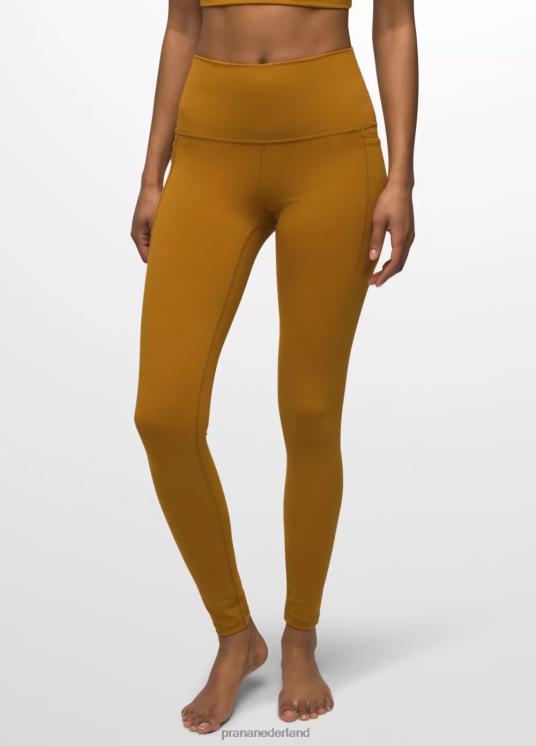prAna bodems VP06P322 vrouwen Luxara legging met zak gekruid