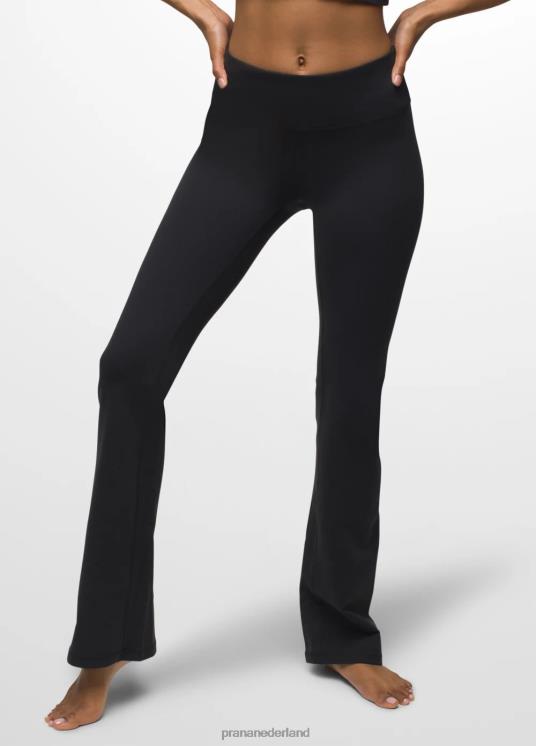 prAna bodems VP06P325 vrouwen Chakara bootcut broek zwart