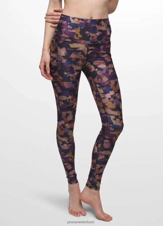 prAna bodems VP06P337 vrouwen Luxara impresa legging met zak val verdoofd