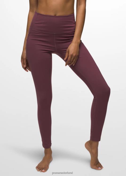 prAna bodems VP06P405 vrouwen Chakara legging met zak moerbei