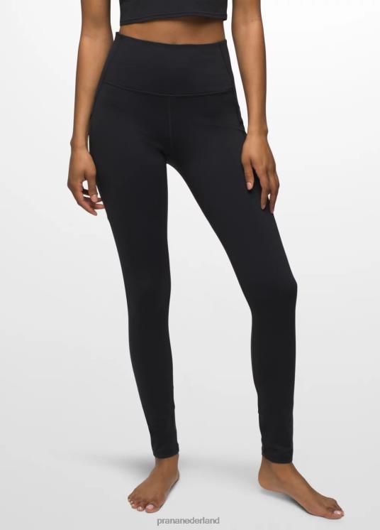 prAna bodems VP06P407 vrouwen Chakara legging met zak zwart