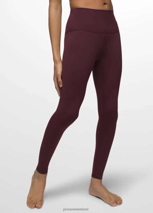 prAna bodems VP06P408 vrouwen luxara 7/8 legging moerbei