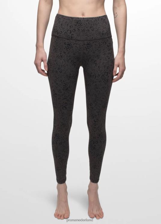 prAna bodems VP06P420 vrouwen Chakara 7/8 legging donkere ijzeren seizoenen