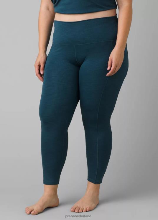 prAna bodems VP06P529 vrouwen becksa 7/8 legging plus blauwvinheide