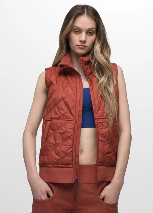 prAna kleding VP06P686 vrouwen esla vest Roest