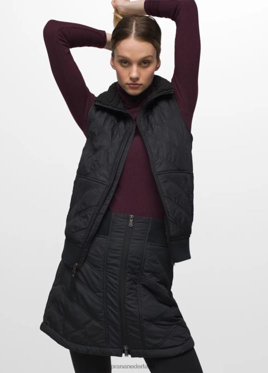 prAna kleding VP06P689 vrouwen esla vest zwart